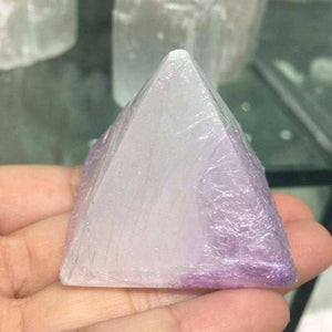 Selenite Awakening Crystal Pyramid Reiki Chakra Healing