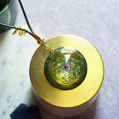 Life Source Orgone Energy Awakening Orgonite Crystal Necklace