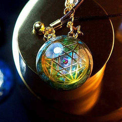 Life Source Orgone Energy Awakening Orgonite Crystal Necklace