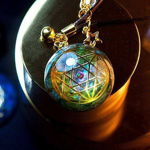 Image of Life Source Orgone Energy Awakening Orgonite Crystal Necklace