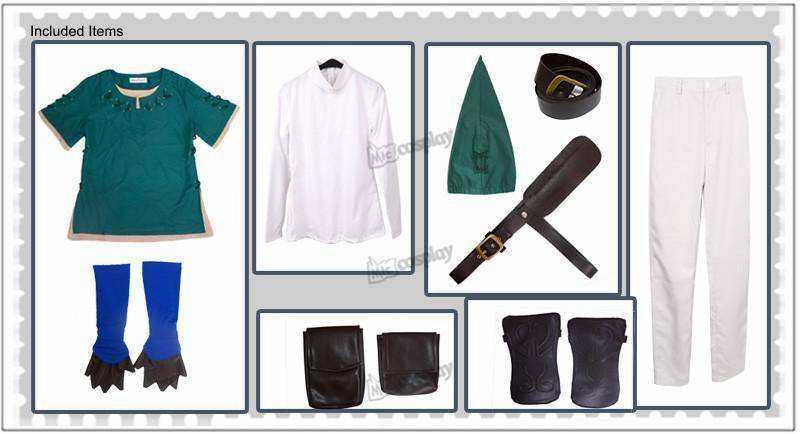 Anime Link Cosplay Costume - The Legend of Zelda Link Halloween Party Clothing Cosplay Outfit