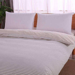 Striped Earthing Duvet Cover Bed Quilt Emf Protection