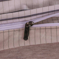 Striped Earthing Duvet Cover Bed Quilt Emf Protection