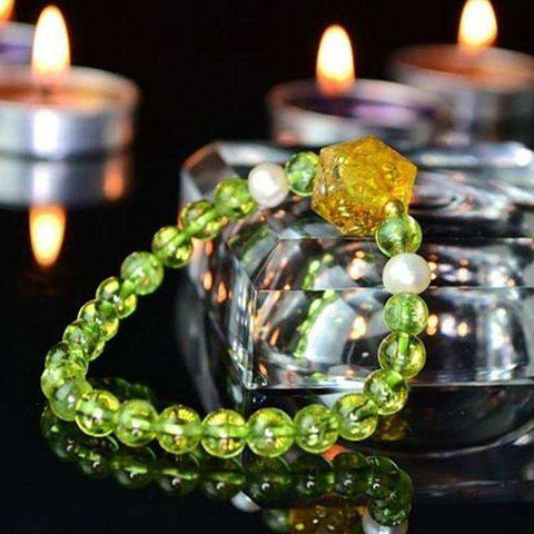 Image of Natural Crystal Energy Awakening Orgonite Reiki Bracelet For Women