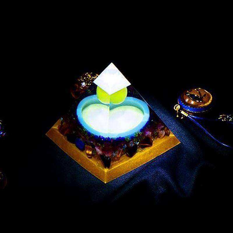 Luminous Awakening Orgonite Pyramid