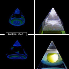 Luminous Awakening Orgonite Pyramid