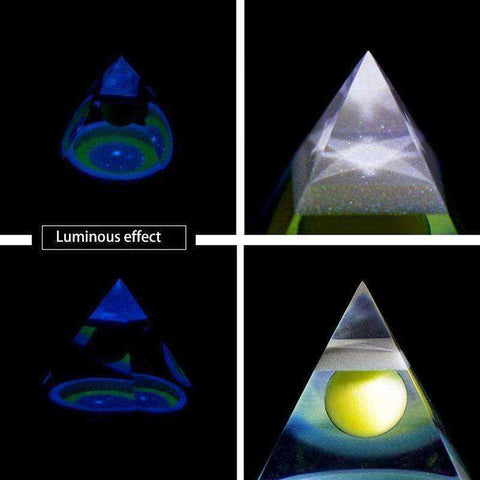 Image of Luminous Awakening Orgonite Pyramid