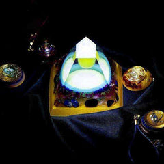 Luminous Awakening Orgonite Pyramid