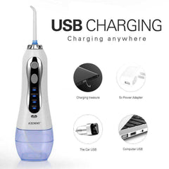 New Cordless Portable Water Floss Aesthetic Oral Irrigator USB Rechargeable