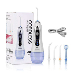New Cordless Portable Water Floss Aesthetic Oral Irrigator USB Rechargeable