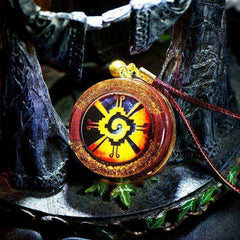 Maya The Galaxy Center Awakening Orgonite Energy Pendant