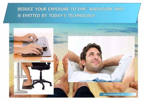 Image of Earthing Universal Mat EMF Protection Keyboard & Floor Mat