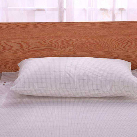Image of White Earthing Emf Protection Shielding Pillow Case