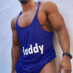 Daddy Aesthetic Stringer Fitness Apparel Men