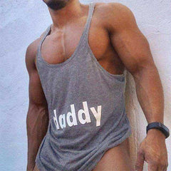 Daddy Aesthetic Stringer Fitness Apparel Men