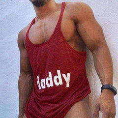 Daddy Aesthetic Stringer Fitness Apparel Men