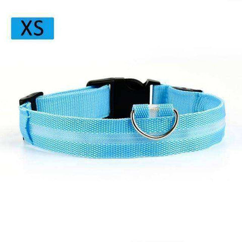 Image of Cat & Kitten New Bright LED Collar 7 Color Glowing Cat Leash