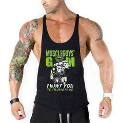 Dragon Ball Z Aesthetic Bodybuilding Stringer