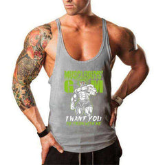 Dragon Ball Z Aesthetic Bodybuilding Stringer