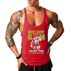 Dragon Ball Z Aesthetic Bodybuilding Stringer
