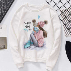 Mother's Day Women's Sweatshirt Aesthetic Lovely Hoodie