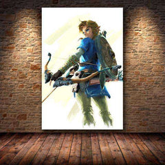 The Legend of Zelda Breath Of The Wild HD Canvas Unframed Kids Poster Decoration Painting