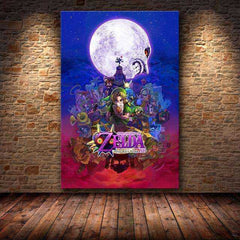 The Legend of Zelda Breath Of The Wild HD Canvas Unframed Kids Poster Decoration Painting