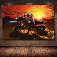 The Legend of Zelda Breath Of The Wild HD Canvas Unframed Kids Poster Decoration Painting