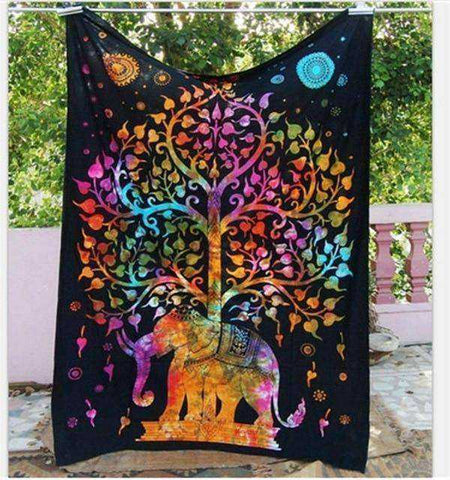 Image of Awakening Elephant & Variety Tapestry