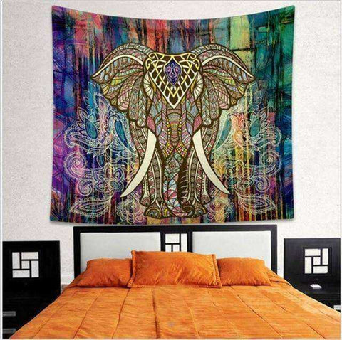 Image of Awakening Elephant & Variety Tapestry