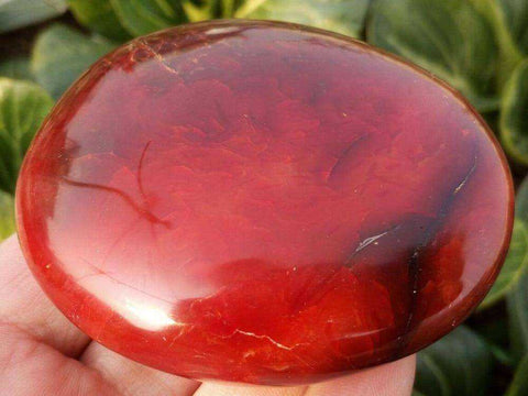 Natural Red Carnelian Geode Crystal