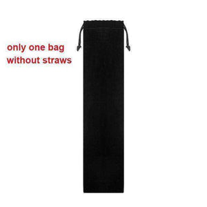 Reusable 304 Stainless Steel Straws & Cleaner Brush