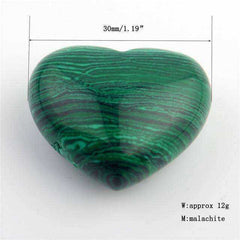 Variety Polished Crystal Heart