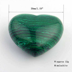 Variety Polished Crystal Heart