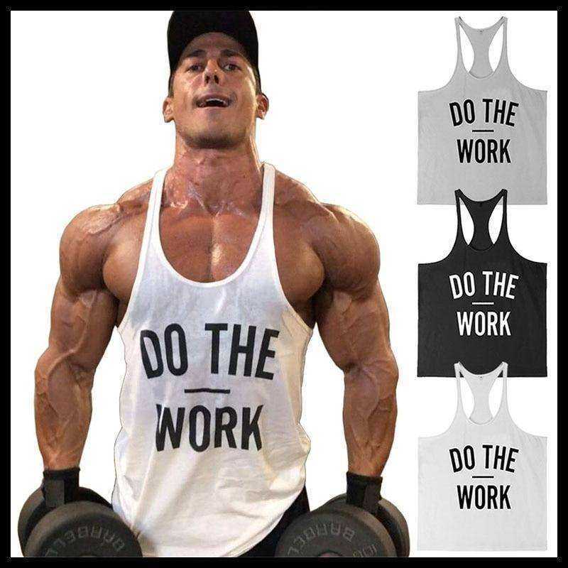 Do The Work Aesthetic Bodybuilding Tank Top