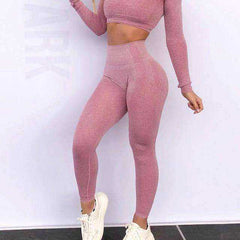 High Waist Seamless Girl Aesthetic Yoga Pants