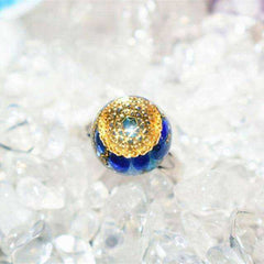 Awakening Orgonite Raw Crystal Ring