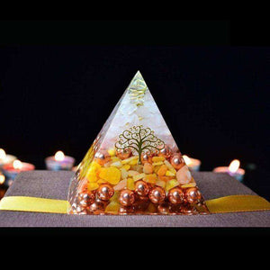 The Magnetic Field Of Life Awakening Orgonite Crystal Energy Pyramid