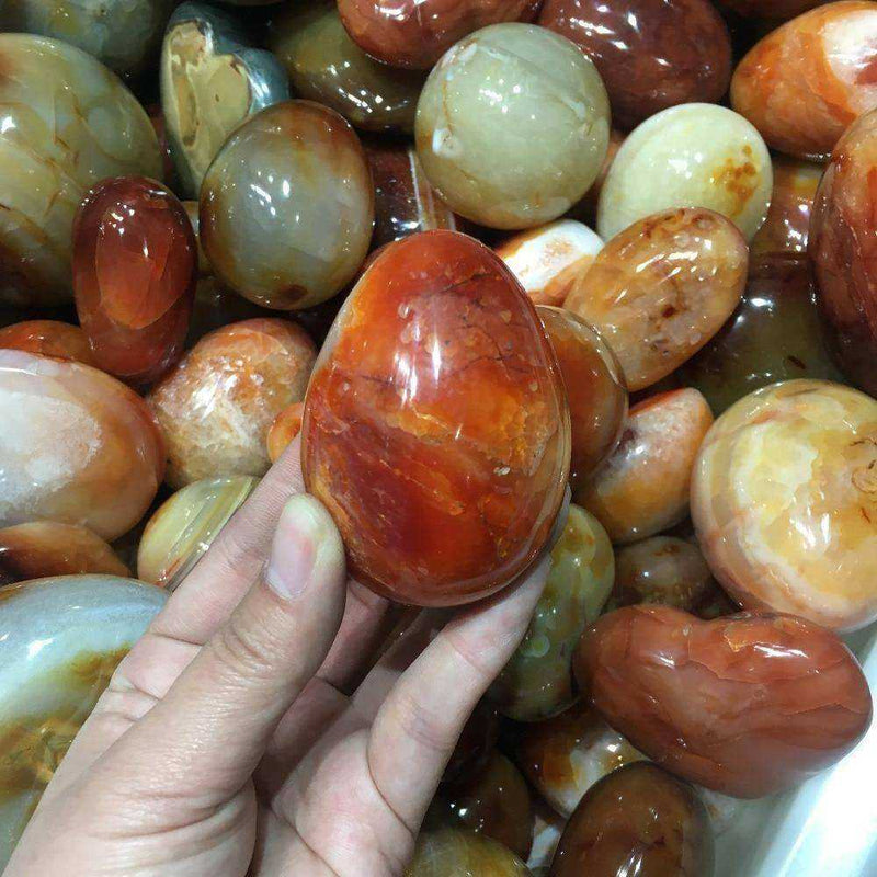 Red Carnelian Polished Crystal