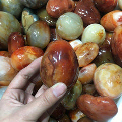 Red Carnelian Polished Crystal