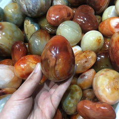 Red Carnelian Polished Crystal