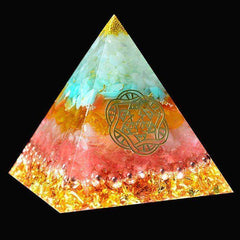 Fortune Field Of Life Reiki Awakening Orgonite Pyramid