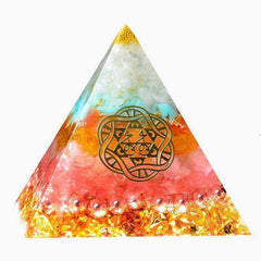 Fortune Field Of Life Reiki Awakening Orgonite Pyramid