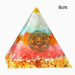 Fortune Field Of Life Reiki Awakening Orgonite Pyramid
