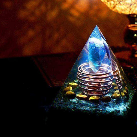 Image of High Frequency Spiritual Awakening Orgonite Pyramid