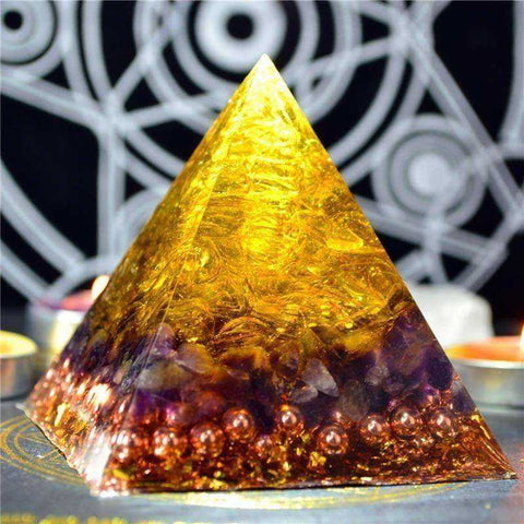 Image of Soothe The Soul Awakening Orgone Crystal Pyramid