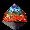 Rainbow Orgone Crystal Awakening Crystal Pyramid