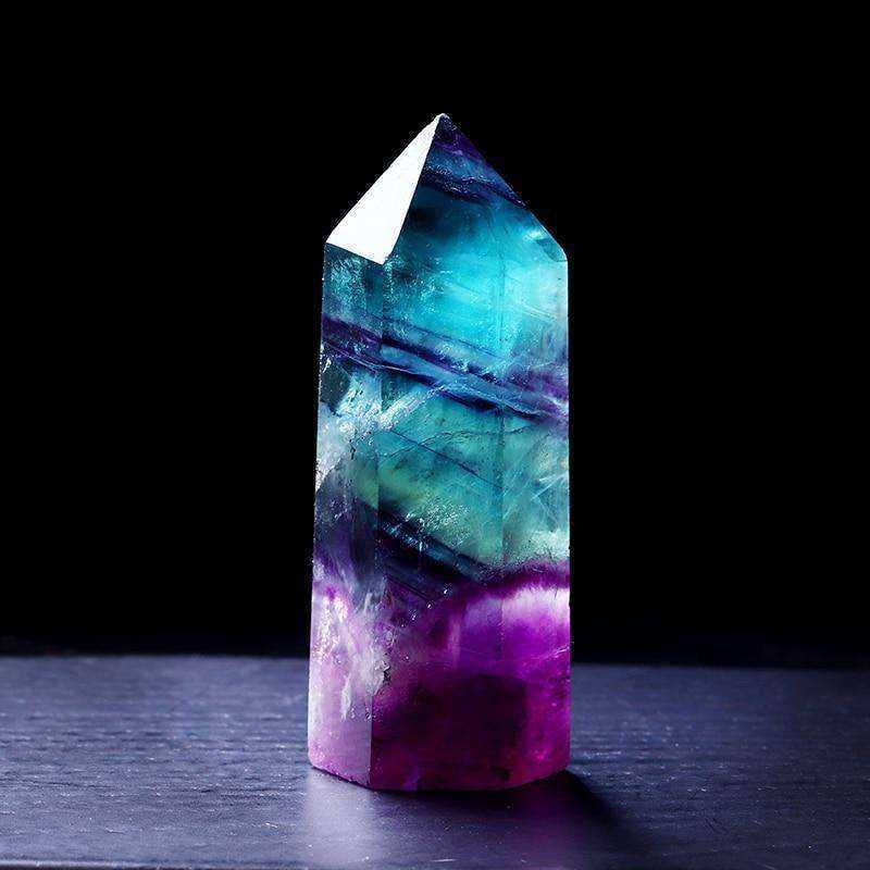 Natural Fluorite Hexagon Crystal