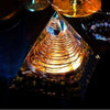 High Frequency Triple Helix Energy Awakening Orgone Crystal Pyramid