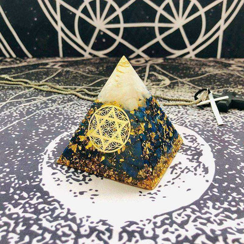 Image of Sahasrara Crown Aura Awakening Orgone Pyramid